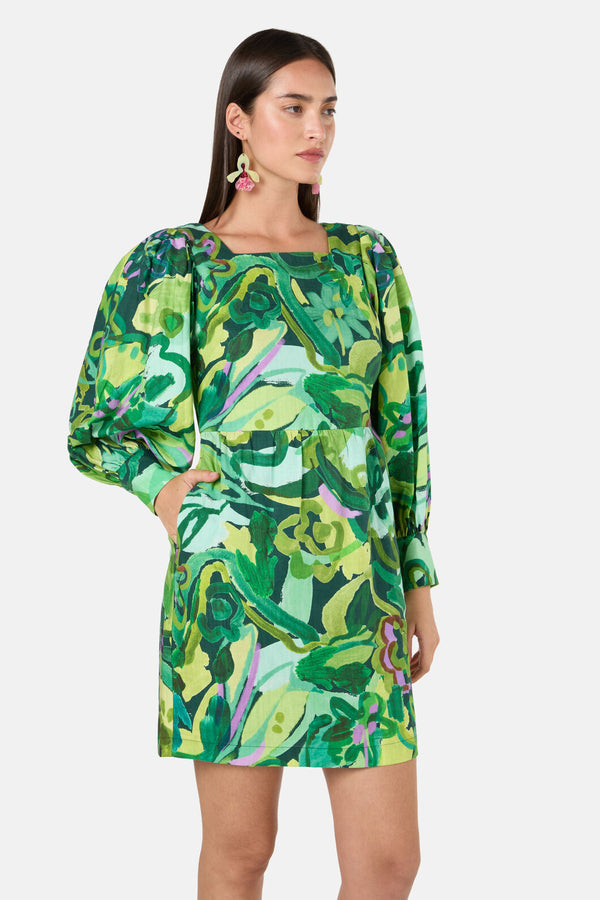Gorman - Abstract Flower Short Dress - print