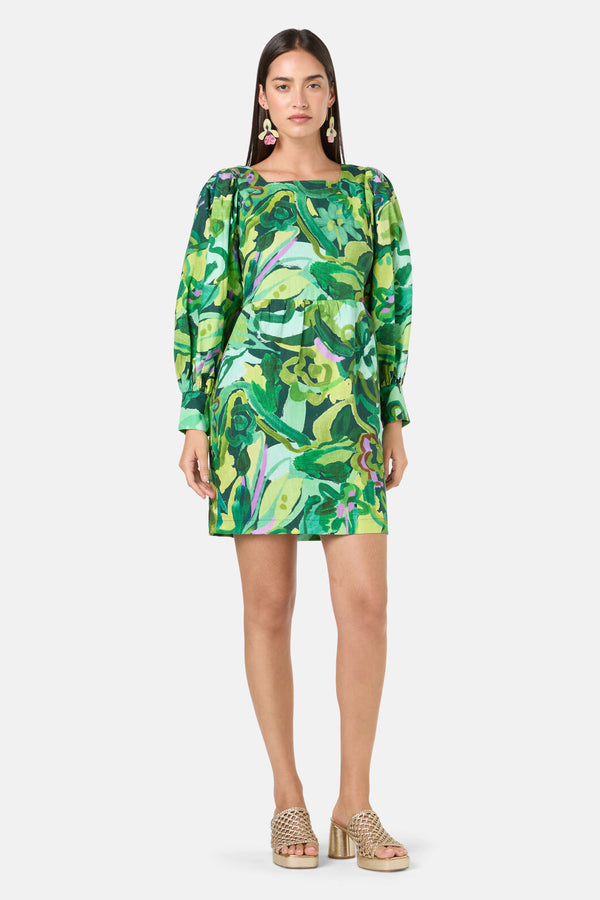 Gorman - Abstract Flower Short Dress - print
