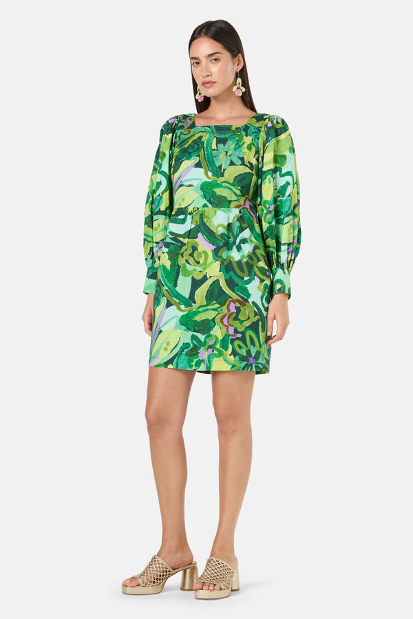 Gorman - Abstract Flower Short Dress - print