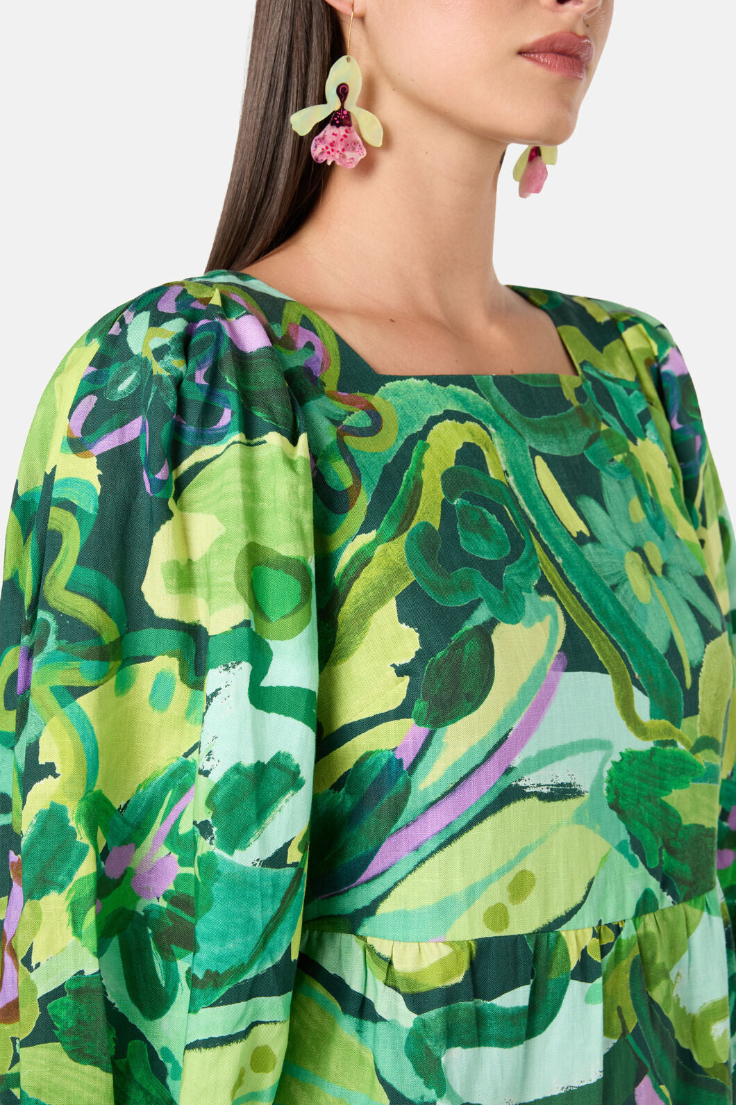 Gorman - Abstract Flower Short Dress - print