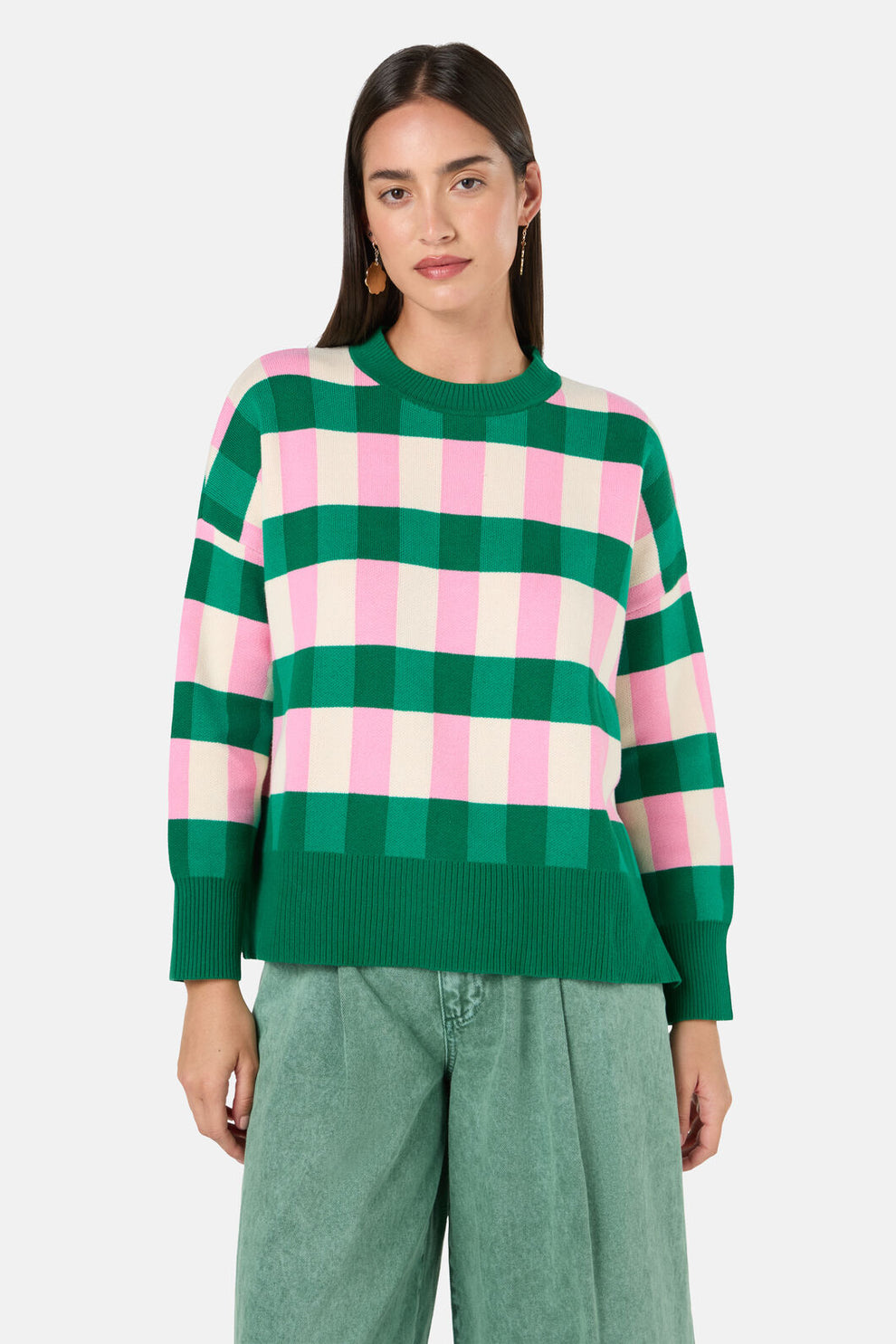 Graphic Check Jumper – Gorman