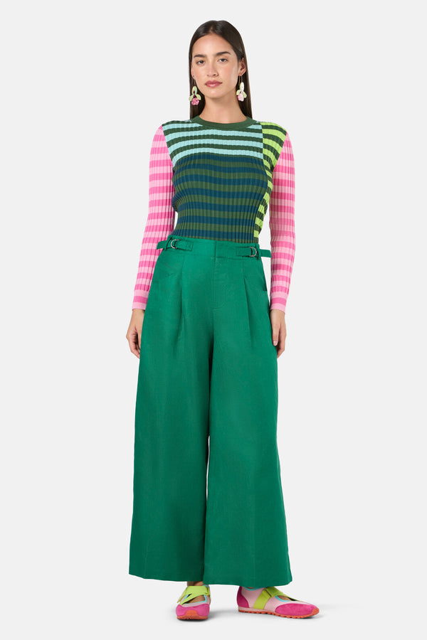 Gorman - Linea Stripe Knit Top - stripe