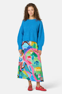 Gorman - Lucia Merino Jumper - blue
