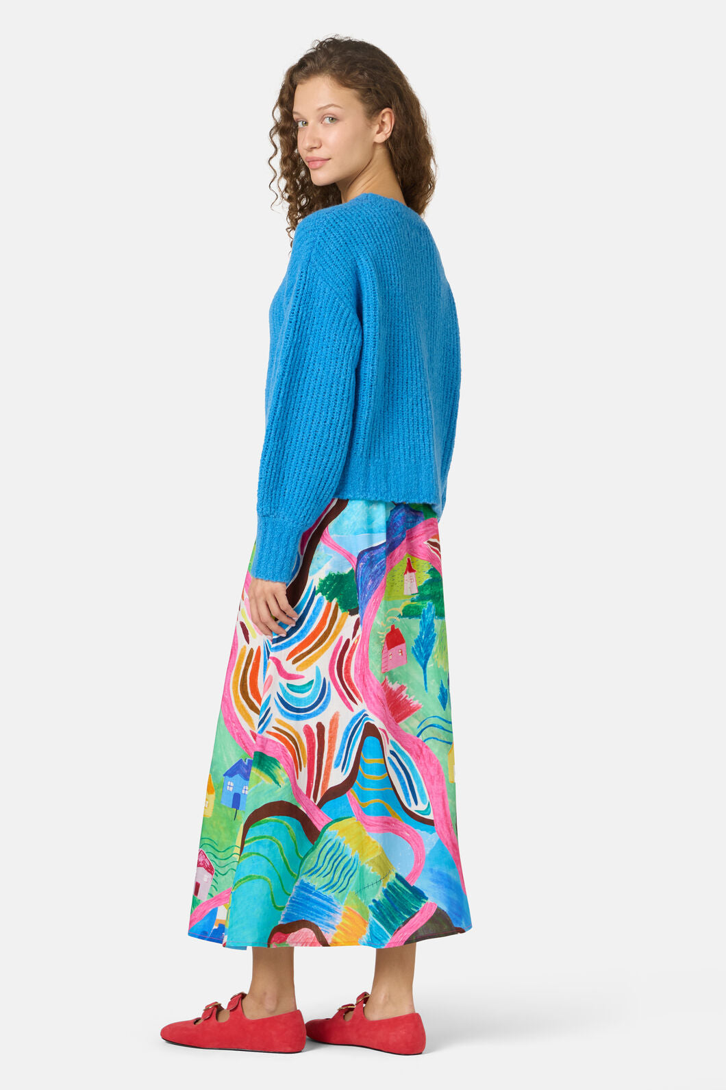 Gorman - Lucia Merino Jumper - blue