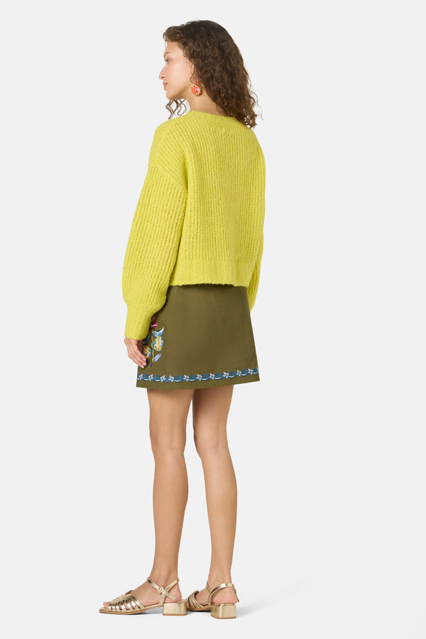 Gorman - Lucia Merino Jumper - yellow