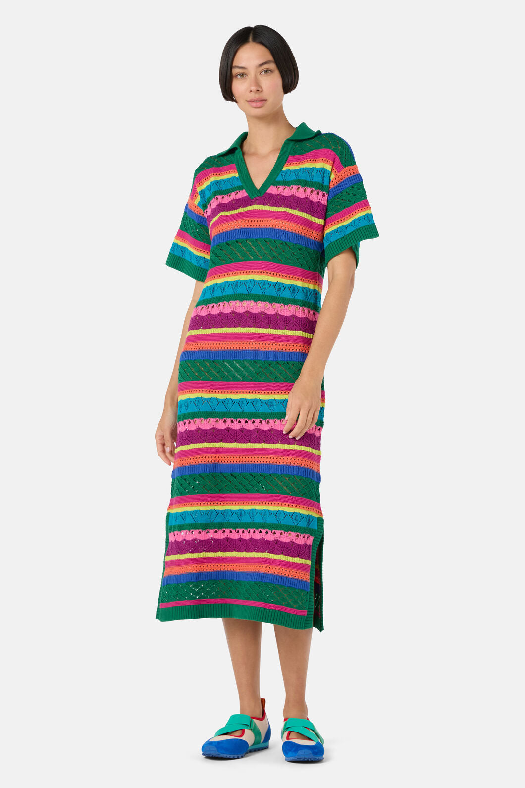 Gorman - Stripetastic Cotton Knit Dress - stripe