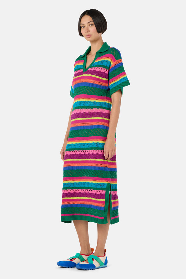 Gorman - Stripetastic Cotton Knit Dress - stripe