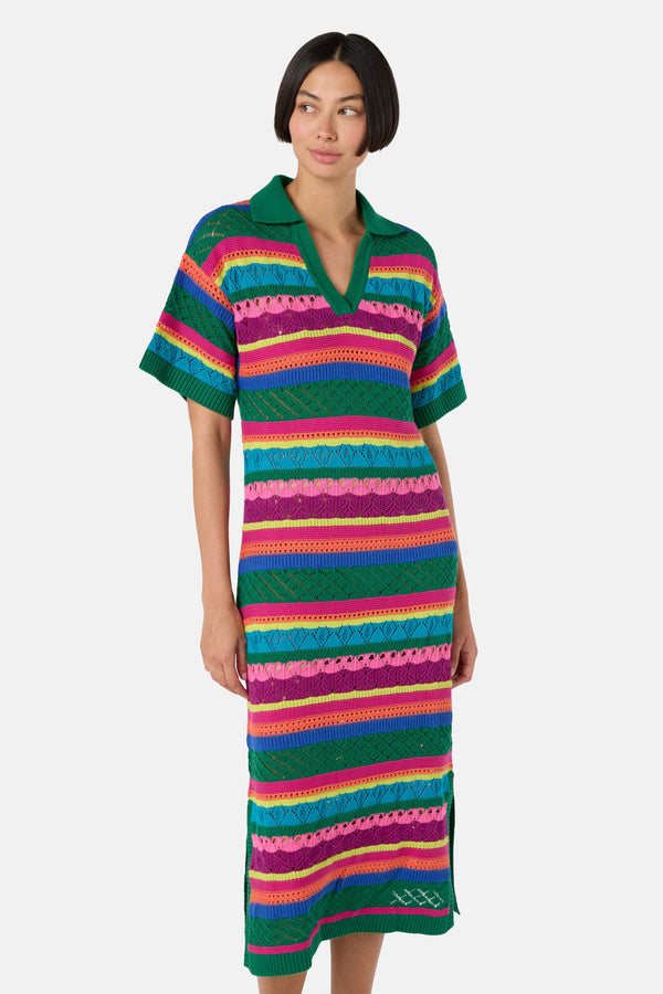 Gorman - Stripetastic Cotton Knit Dress - stripe