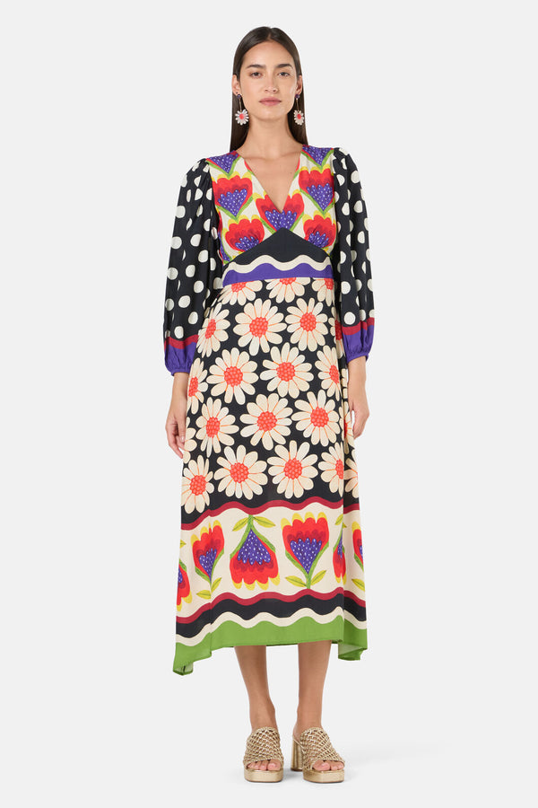 Gorman - Blooming Daisy Print Long Dress - print