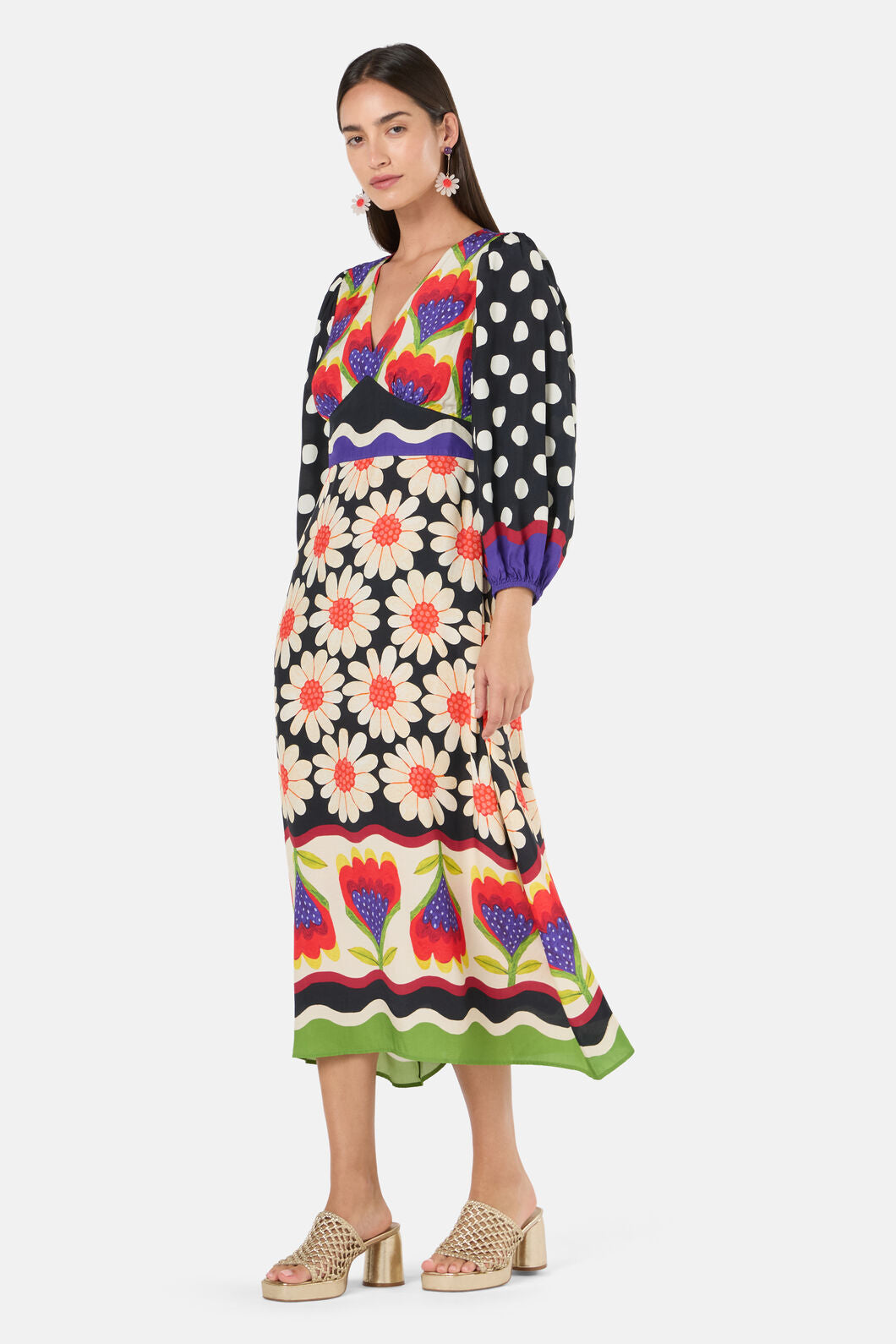 Gorman - Blooming Daisy Print Long Dress - print
