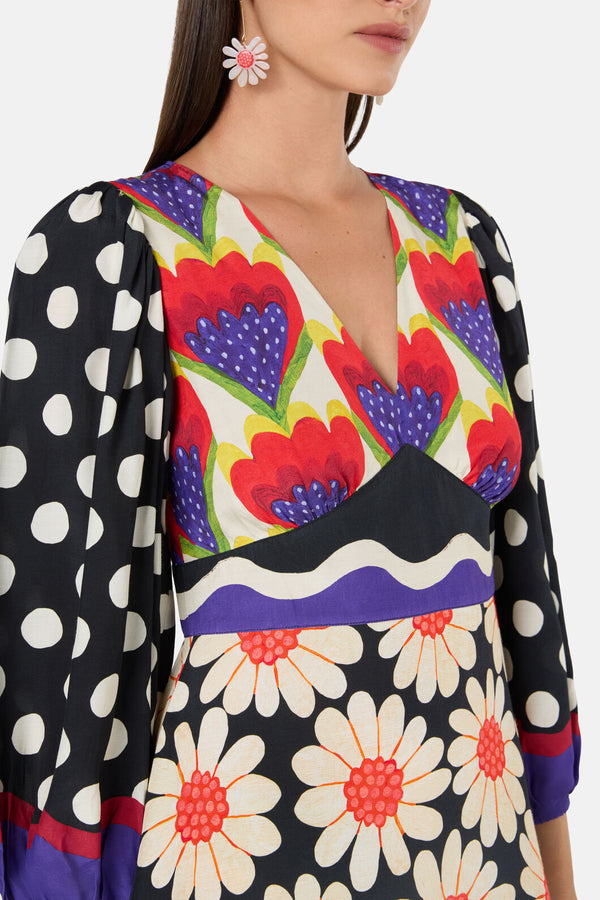 Gorman - Blooming Daisy Print Long Dress - print