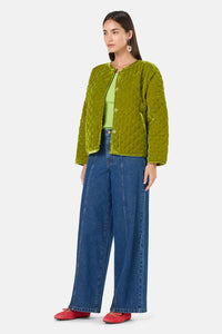 Gorman - Blooming Bird Print Jacket - green