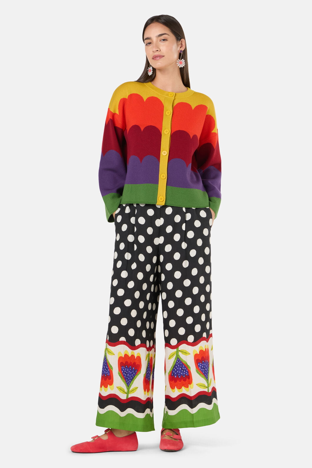 Gorman - Blooming Bird Cardigan - multi