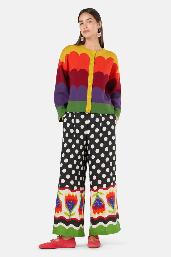 Gorman - Blooming Bird Cardigan - multi