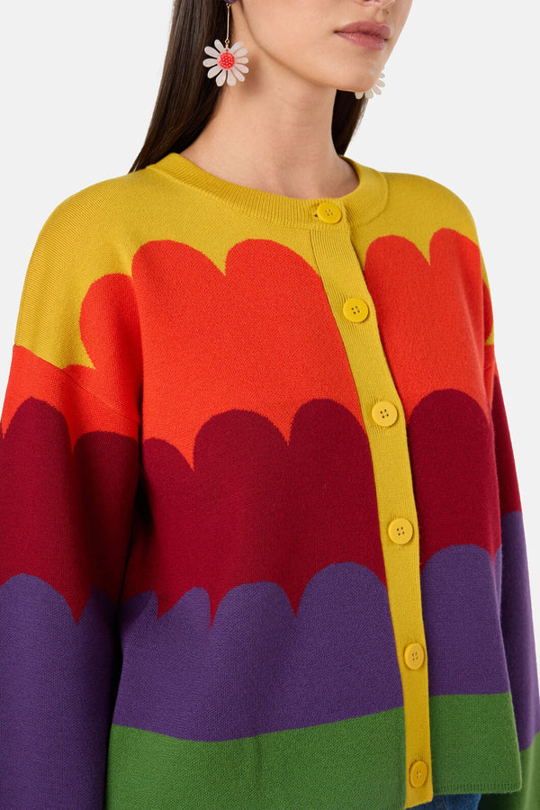 Gorman - Blooming Bird Cardigan - multi