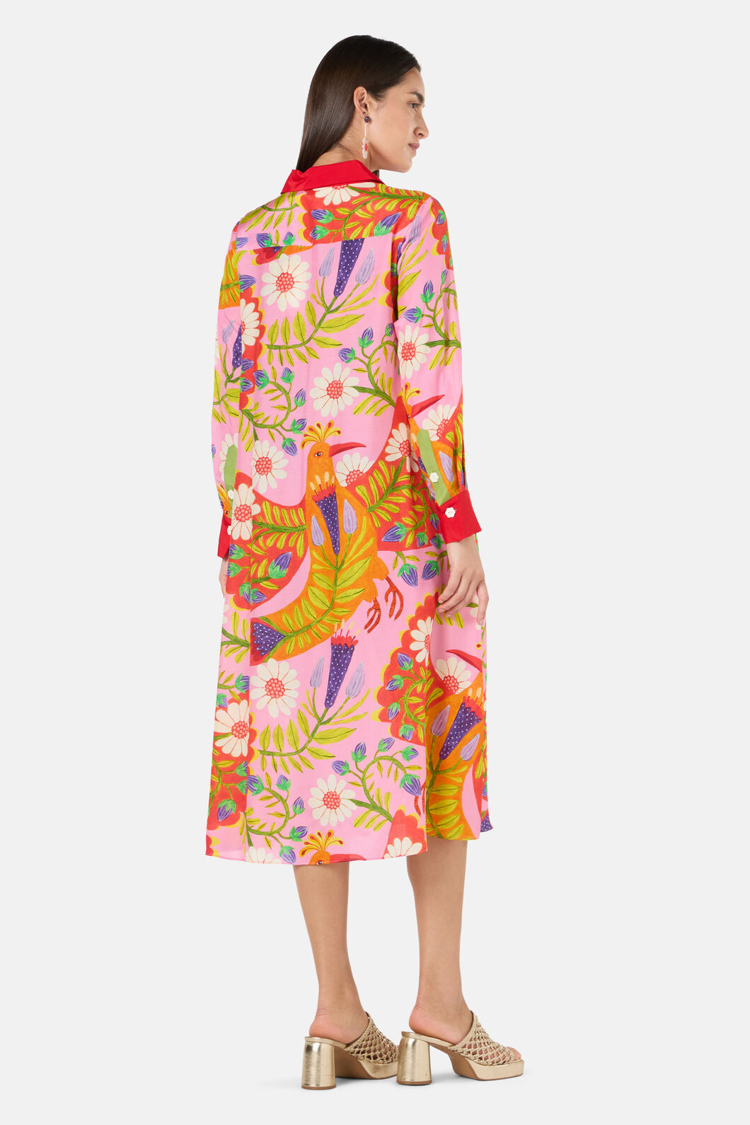 Gorman - Blooming Bird Print Dress - print