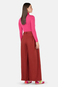 Gorman - Merino Polo Top - pink