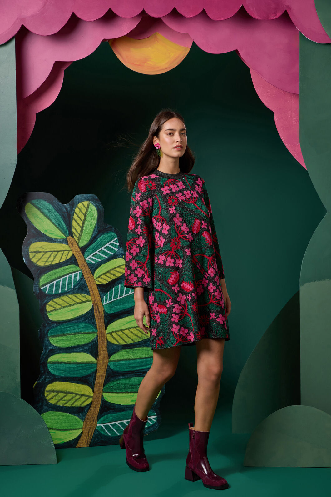 Gorman - Metamorphosis Knit Dress - print