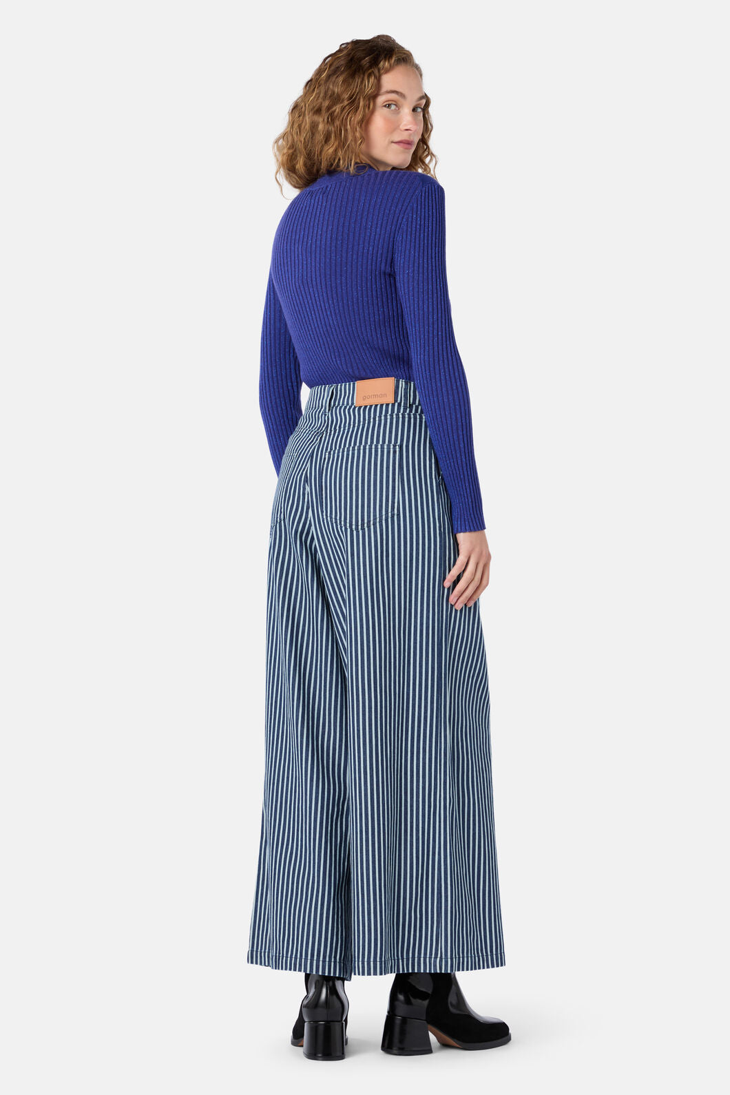 Gorman - Stripe Life Denim Skort - stripe