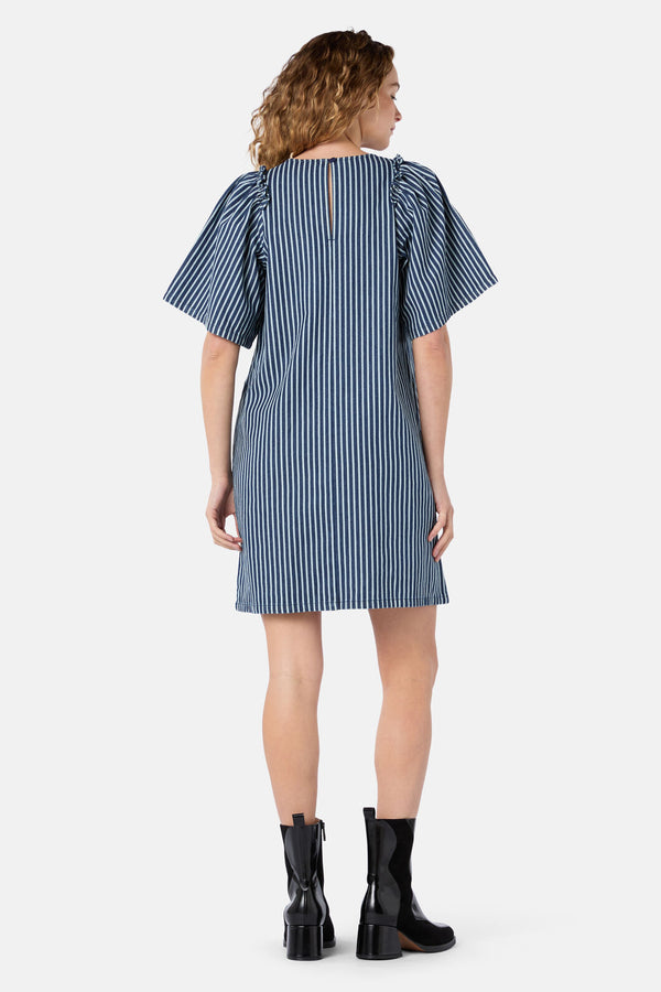 Gorman - Stripe Life Denim Dress - stripe