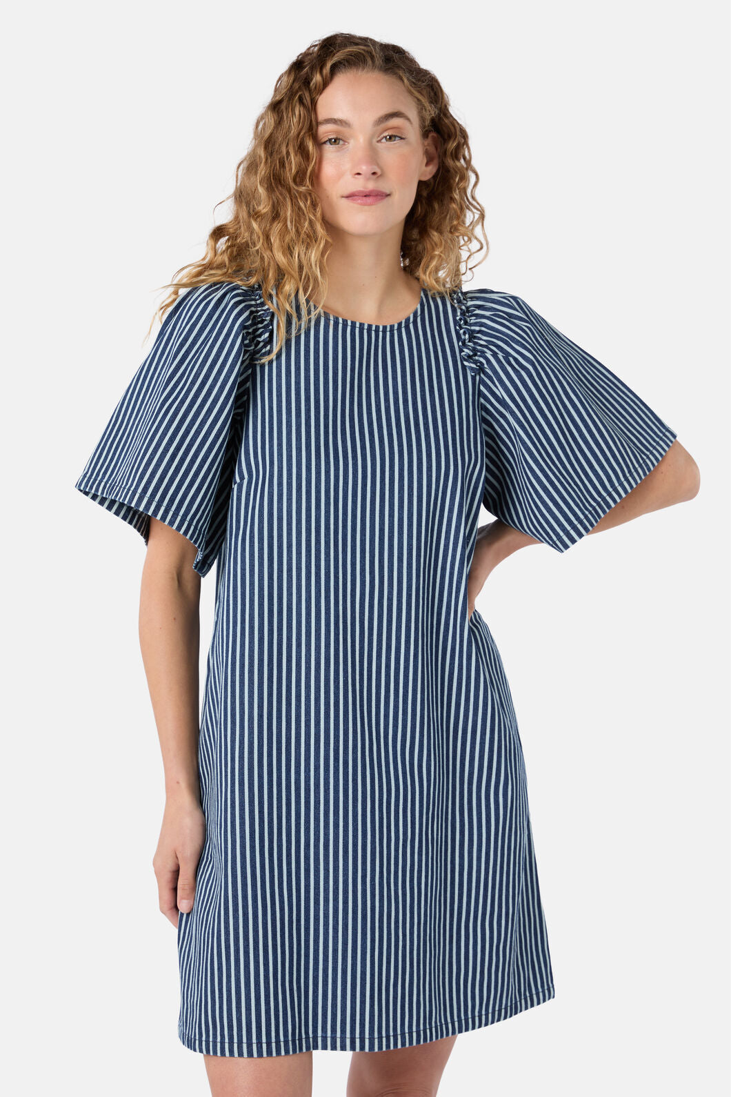 gorman denim dress Gorman Rosette Denim Shirt Dress