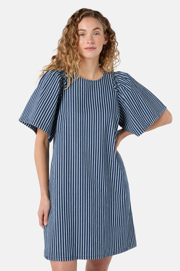 Gorman - Stripe Life Denim Dress - stripe