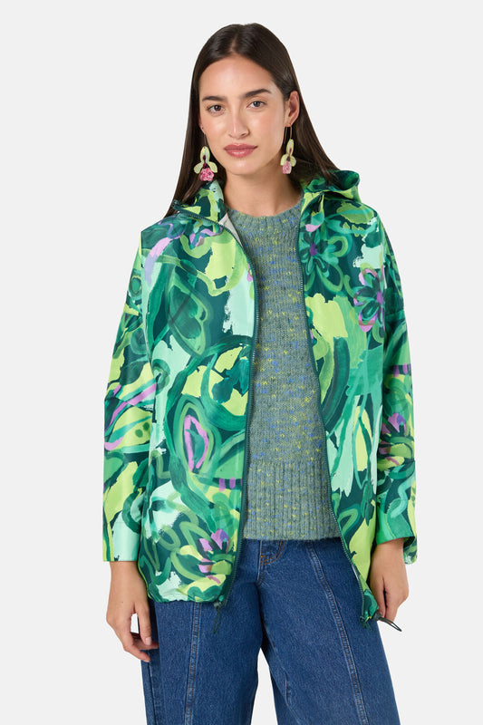 Gorman - Abstract Flower Raincoat - print