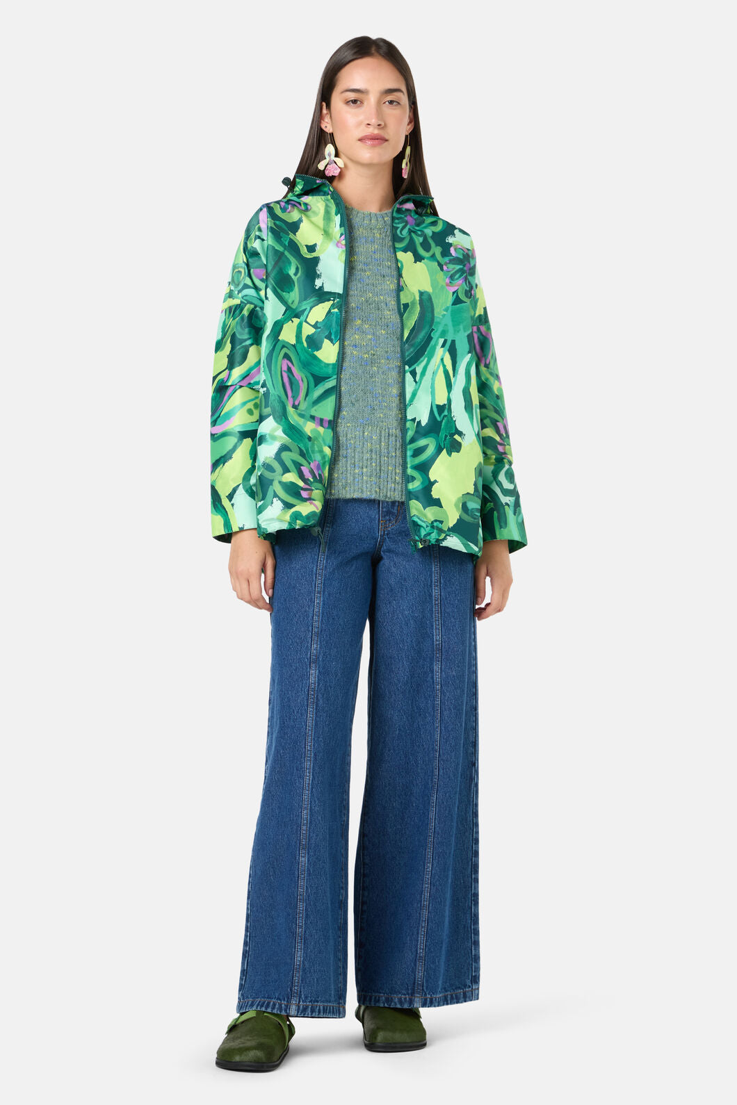 Gorman - Abstract Flower Raincoat - print