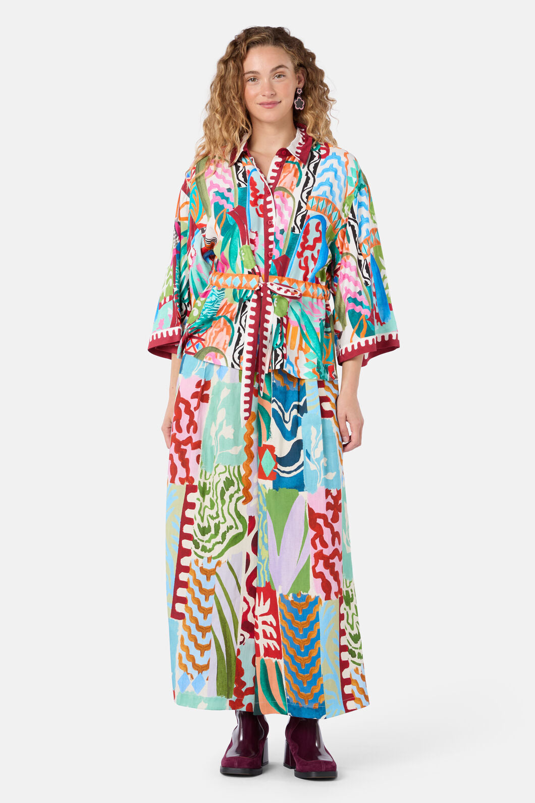 Gorman - Morocco Kimono Shirt - print
