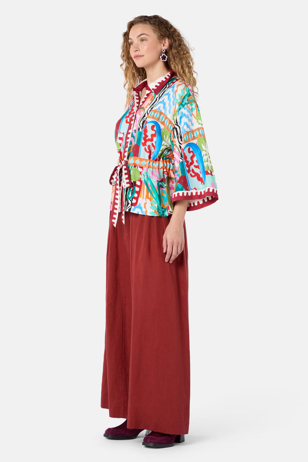 Gorman - Morocco Kimono Shirt - print