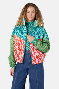 Gorman - Zellige Patch Raincoat - print