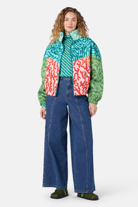 Gorman - Zellige Patch Raincoat - print