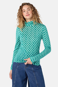 Gorman - Wavy Days Merino Polo - blue