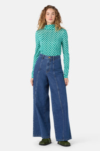 Gorman - Wavy Days Merino Polo - blue