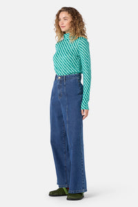 Gorman - Wavy Days Merino Polo - blue