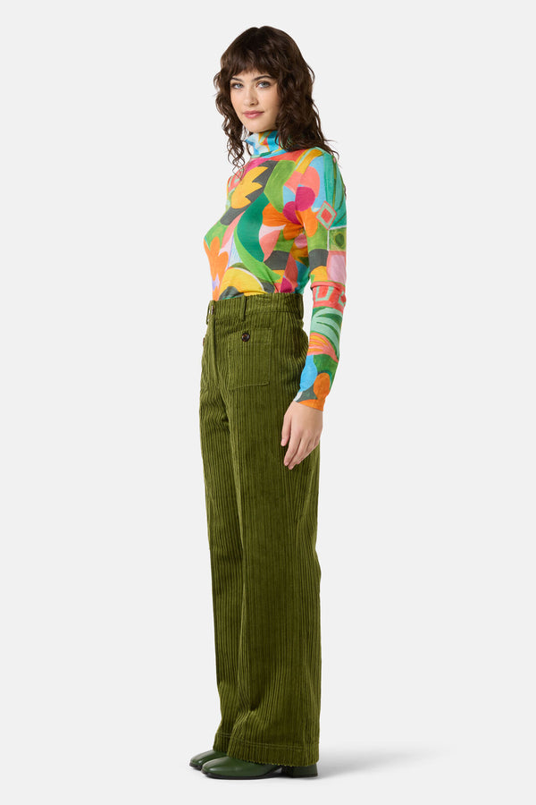 Gorman - Pesto Chilli Cord Pant - green