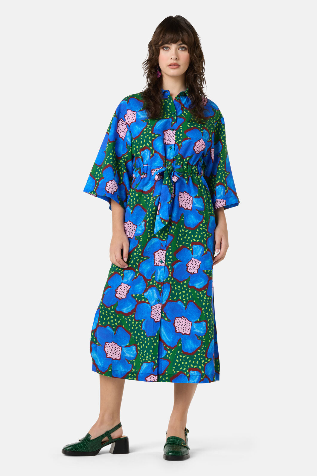 Gorman - Seedlings Kimono Dress - print