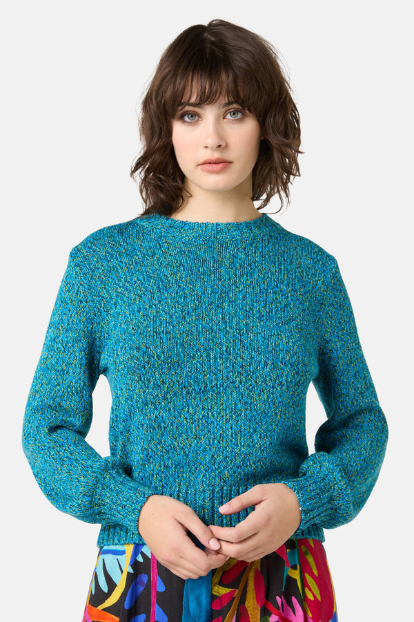 Gorman - Romi Textured Jumper - blue