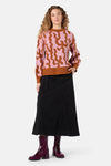 Gorman - Whitney Denim Midi Skirt - grey