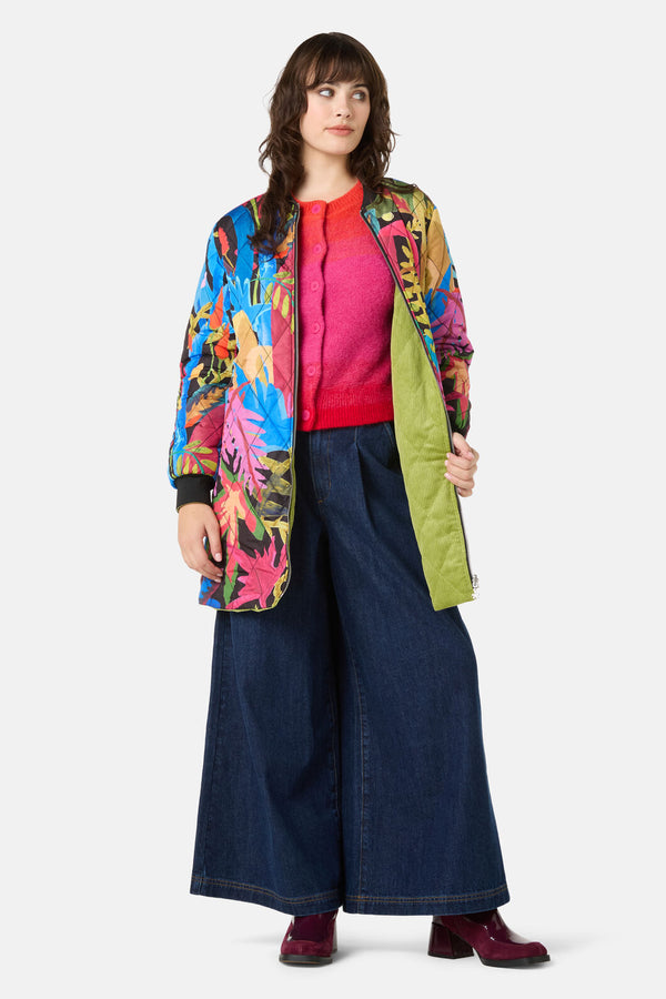 Gorman - Night Garden Quilted Coat - print
