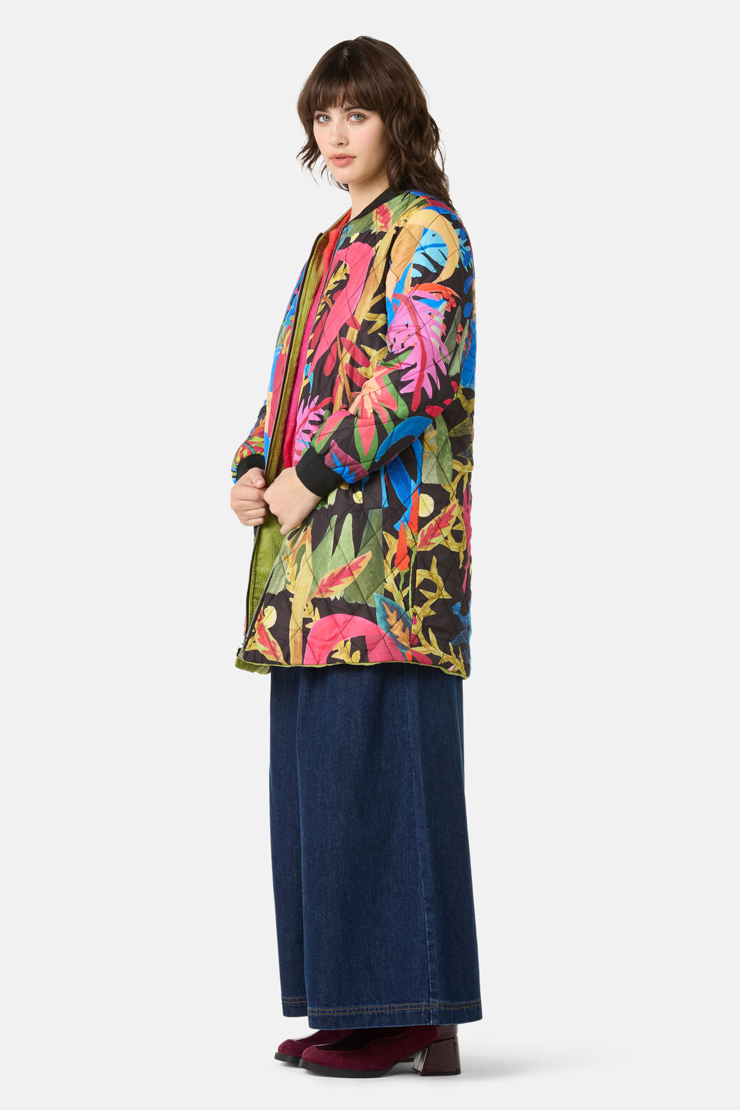 Gorman - Night Garden Quilted Coat - print
