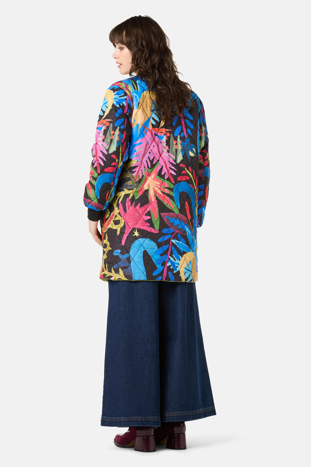 Gorman - Night Garden Quilted Coat - print