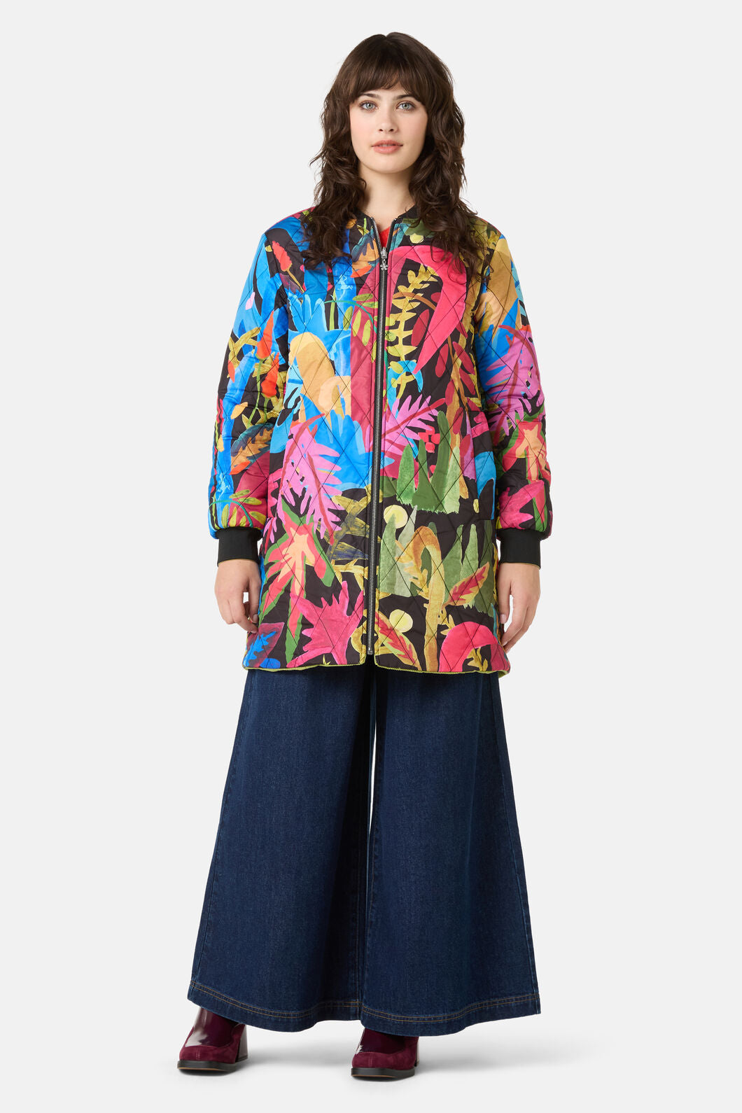 Gorman - Night Garden Quilted Coat - print