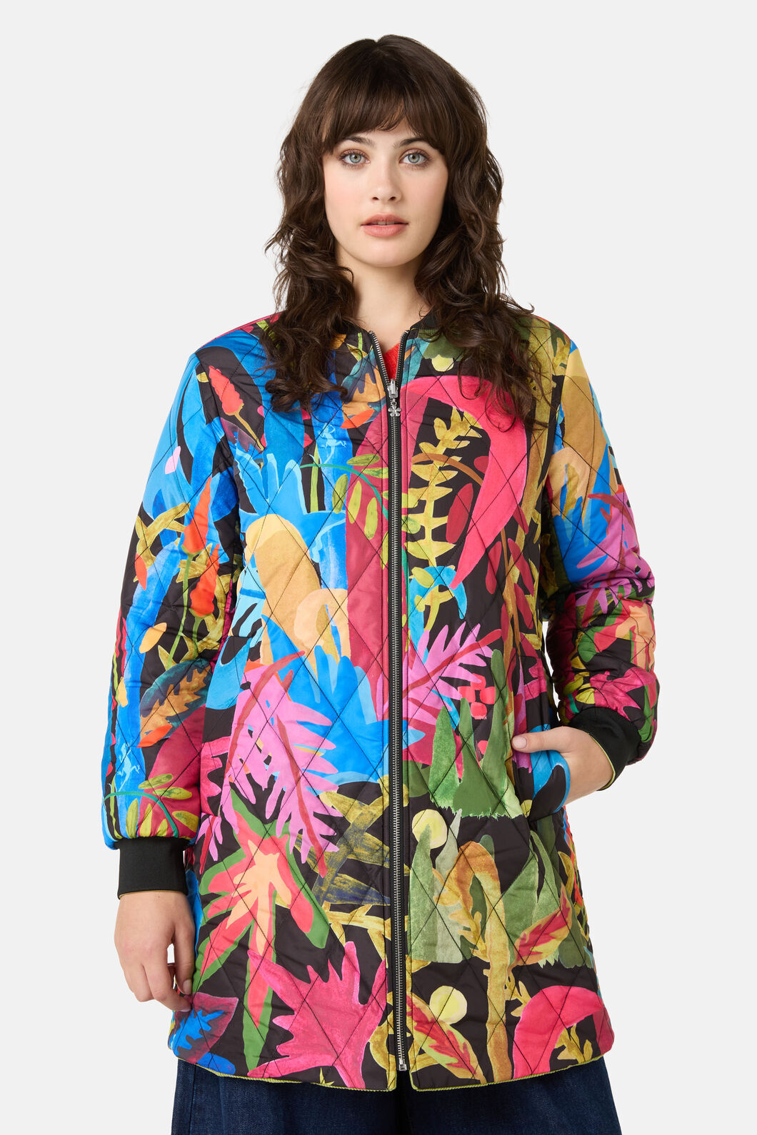 Gorman - Night Garden Quilted Coat - print