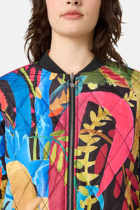 Gorman - Night Garden Quilted Coat - print