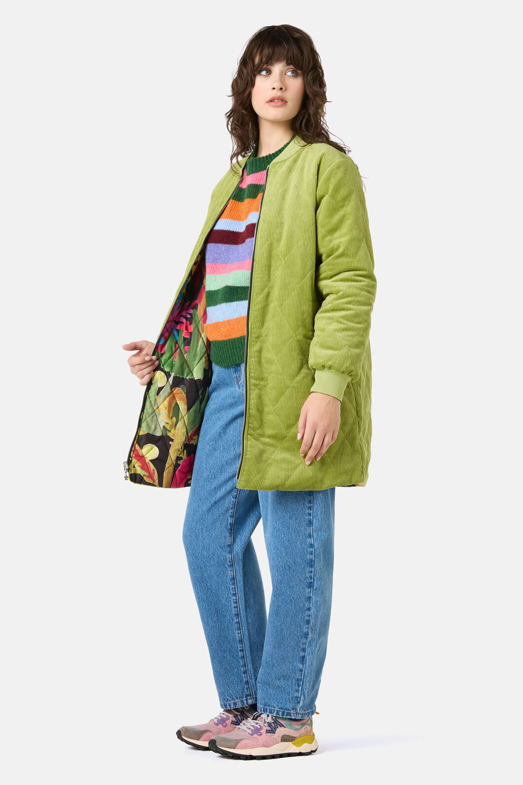 Gorman - Night Garden Quilted Coat - print