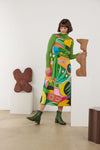 Gorman - Warm Winter Printed Midi Dress - print