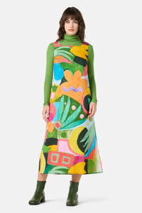 Gorman - Warm Winter Printed Midi Dress - print