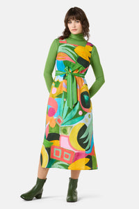 Gorman - Warm Winter Printed Midi Dress - print