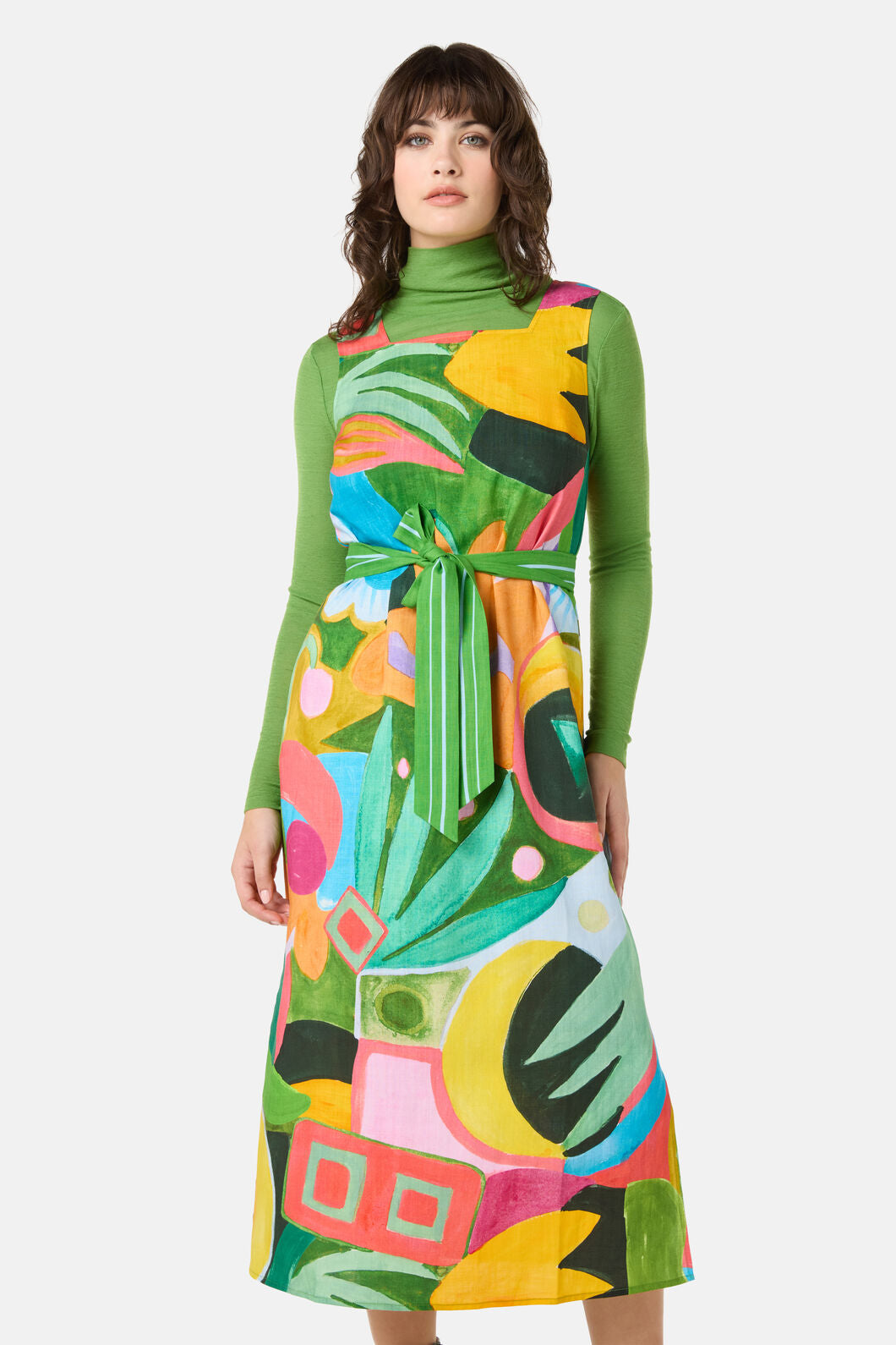 Gorman - Warm Winter Printed Midi Dress - print